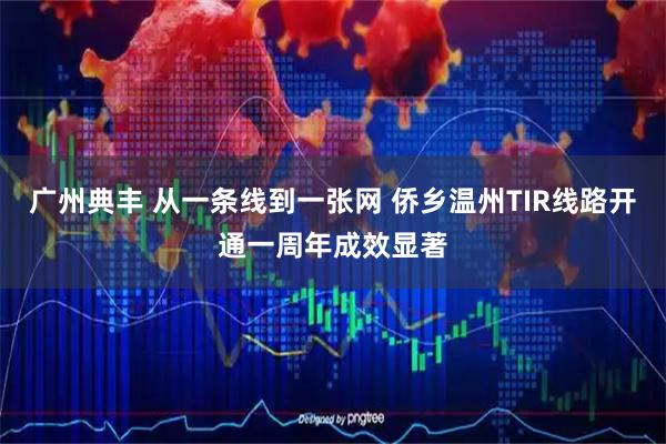 广州典丰 从一条线到一张网 侨乡温州TIR线路开通一周年成效显著